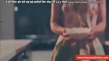 This is how wives should be - submissive, obedient, eager to please, pretty and always have a pet slave to help serve her husband with HINDI subtitles