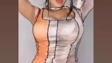 big boobs tiktok girl