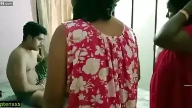 Desi bhabhi and her sister caught devor masturbate! Indian XXX sex