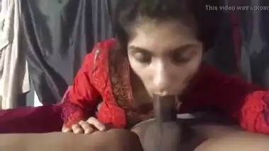 Hot Indian sexy wife suck her husband cock