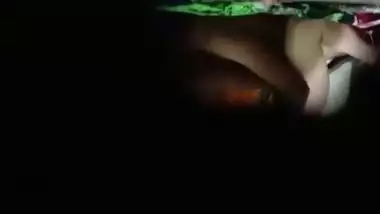 Village girlfriend fucking caught by friend through hole