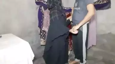 Indian shop owner fucking with customer