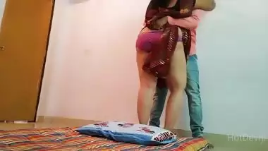 Xxxnew Hd Chori Chori Hd Video Sexy - Pervert nephew enjoys hard sex with chubby mature aunty indian sex video