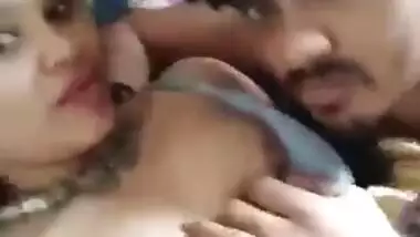 Newly Married Indian Girl Boobs Sucking Hard Romance