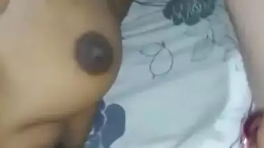 Desi Big Booby Bhabi Blowjob and Handjob 2 clips