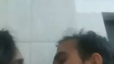 Indian Lovers Bathroom Fuck