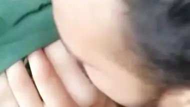 Indian girl getting her virgin nipple sucked for first time