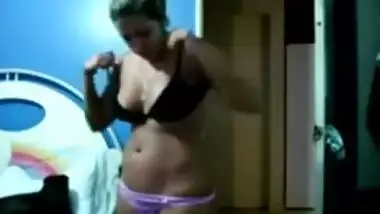 Busty Indian Bhabhi Fingers Herself To Orgasm Home Sex Video