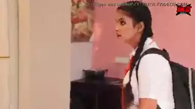 380px x 214px - 21 years desi school girl porn with tuition teacher indian sex video