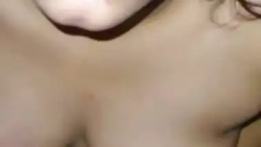 Cumshot on desi bhabi face