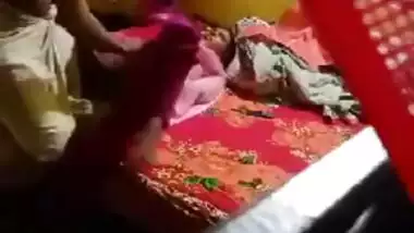 Jija Fucking her Sali But Suddenly Her Wife Came from Next Door (Almost Caught)