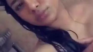 desi girl bathroom and bedroom boobs show