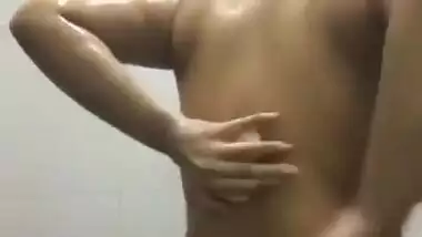 Desi girl dances and fondles big boobs