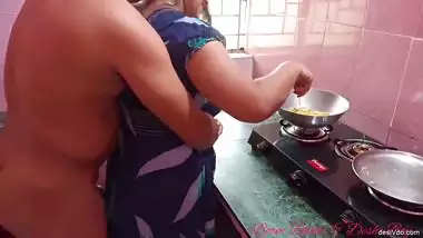 Indian aunty making memorable fun with neighbour uncle