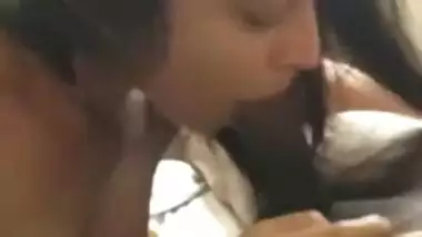 Hot Indian girl sucking and riding boyfriends cock