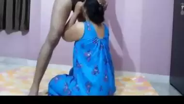 Indian Bhabhi Fucked Doggystyle At Home