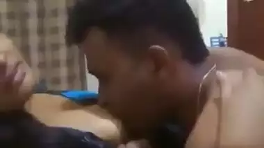 Bhabhi booobs sucking and smooching