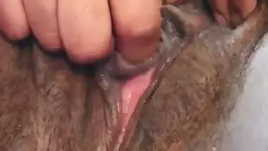 New indian gf with lovely clitoris