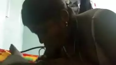 South indian bhabhi giving her husband a bj