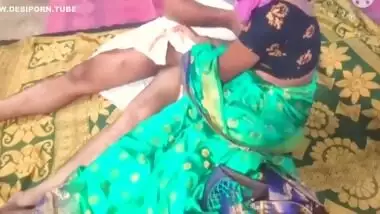 Sex With Telugu Wife In Green Sari