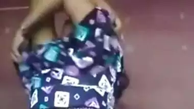 Breasty south Indian cutie striptease clip