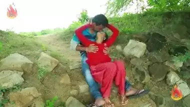 Pressing Boobs Of Indian Girl In Mountain