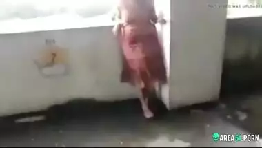 My new red dress for flashing outdoor in public, Desi mms full sex video