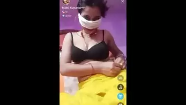 Nidhi Kumari hot Tango Live