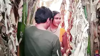 Hindi bf video of a devar digging his bhabhi’s cunt on a farm