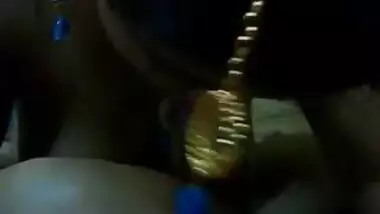 Desi babe sucking bf’s dick