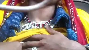 Busty Rajasthani girl showing her big boobs on cam