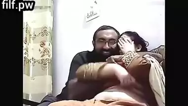 Hot Desi Aunty Letting Tenant Undress And Suck Breasts