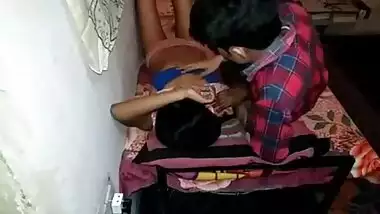 Indian girl having sex at night