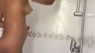 Cute Girl Bathing