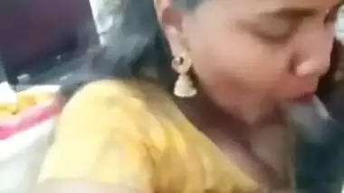 Hot Busty indian wife blowjob vdo