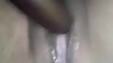 Bangladeshi Village Girl Dildoing Pussy With An Eggplant