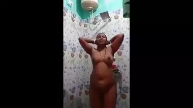 south indian aunty shower