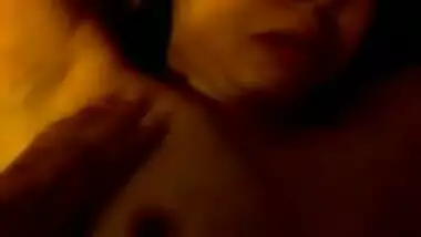 Indian Aunty's Nude Body , BJ and Pussy fingering on bed