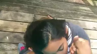 indian fiji babe facial blowjob