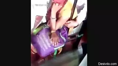 380px x 214px - Desi girl boobs pressed hard in public transport and she is enjo indian sex  video