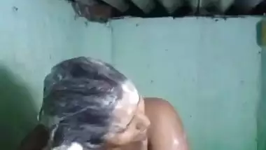 Swathi Naidu Bathing