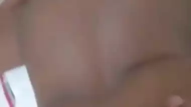 Thick ass chubby girlfriend doggy fucking FSI sex