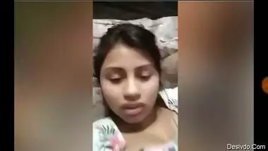 Jia ,Big boobs girlfriend looks hot in video call