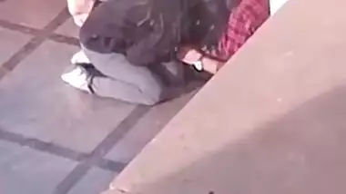 Blowjob in university