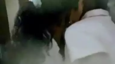 Indian lesbian girls making out during the training