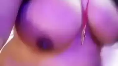 Big boobed chubby Bangladeshi whore naked selfie