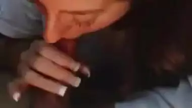 Indian College girl first bj !!