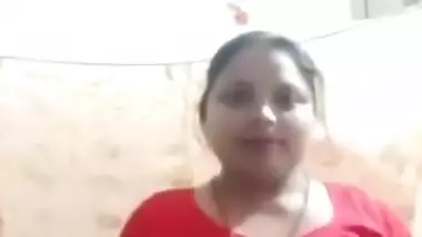 Desi Horny Bhabhi Striptease Show Video