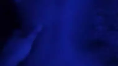 Bhabhi enjoy doggystyle..sex in blue light