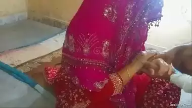 Desi Hot Wife Fucked Hard by Husband During First Night